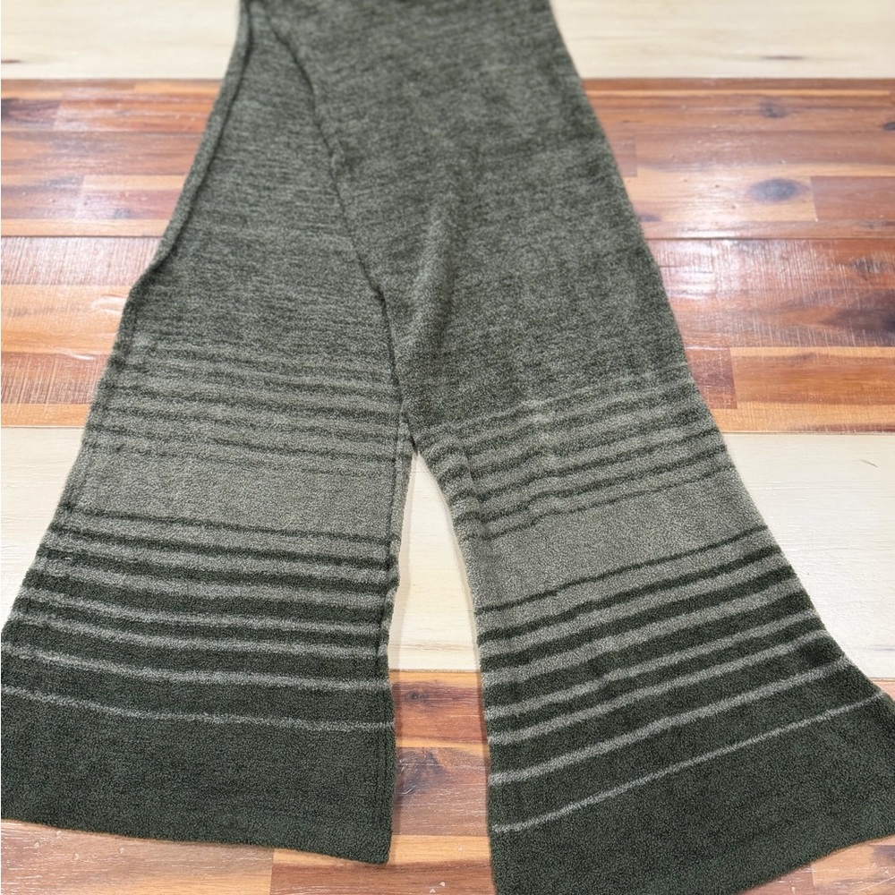 Striped Green Knit Pants
